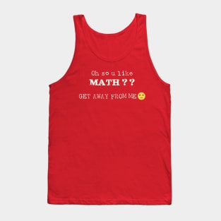 Oh So U Like Math Tank Top